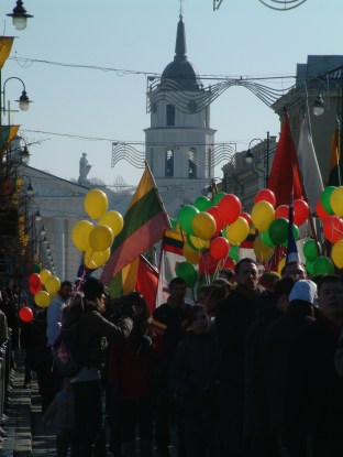 Nepriklausomybes eisena Vilniuje