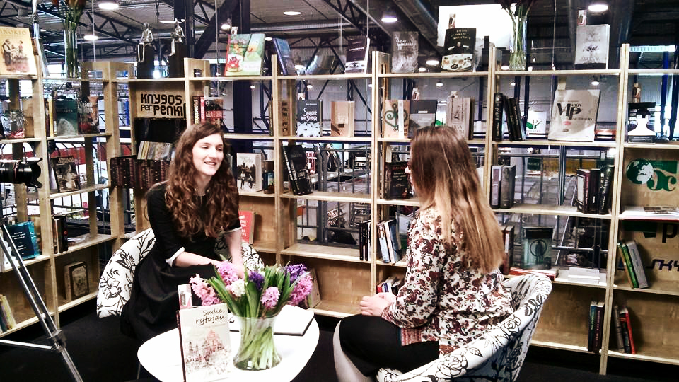 Interviu laidose „Knygos per „Penki TV“ ir „Mes Kitokie“